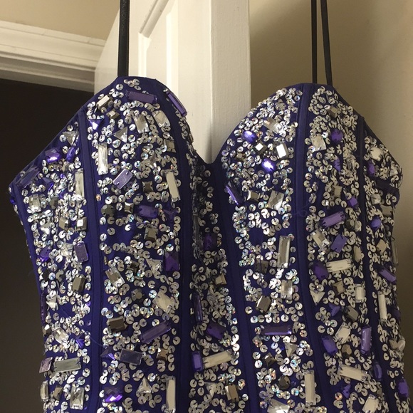 Purple homecoming dress - Picture 5 of 6